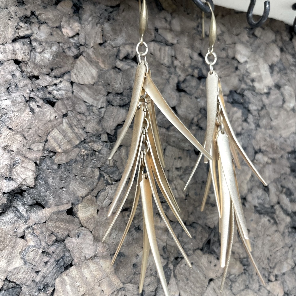 Gold Metal Earring